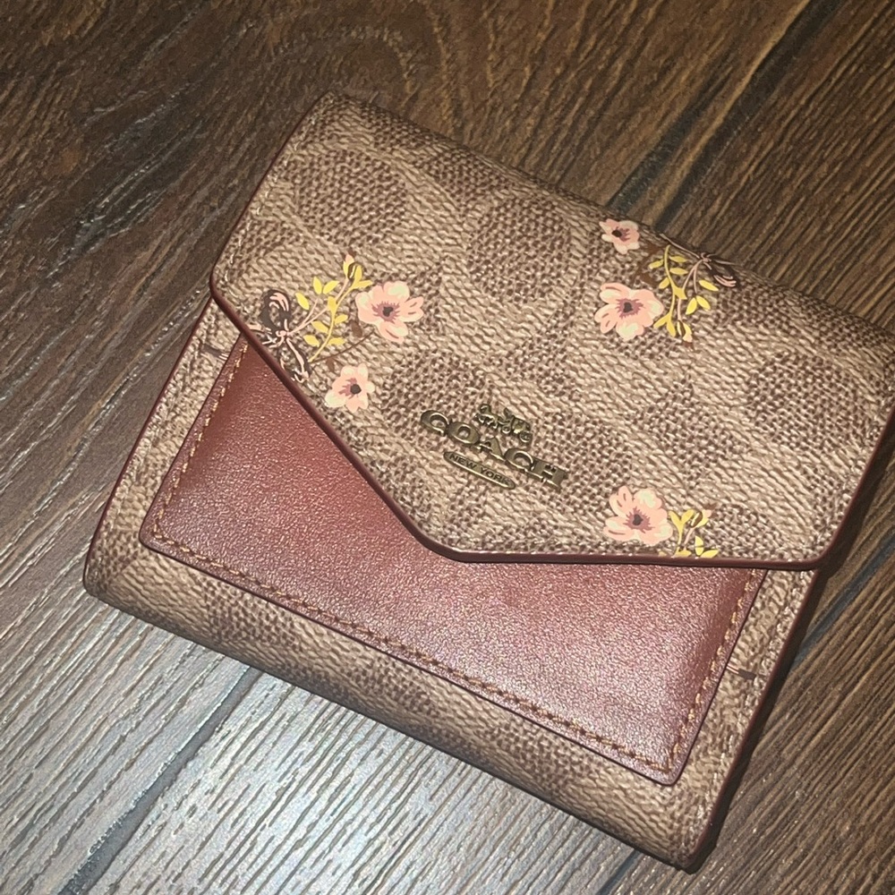 Authentic coach wallet